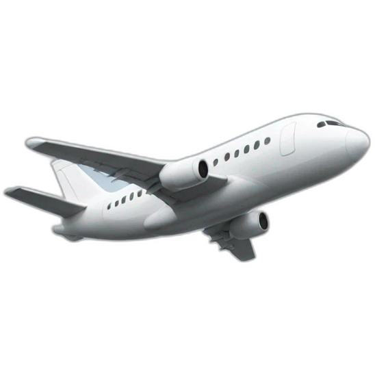Avion qui se crache emoji