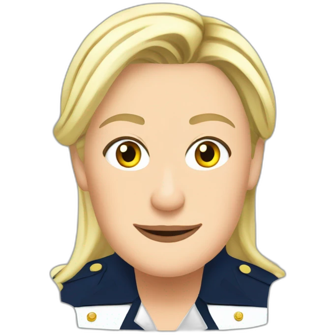 marine le Pen emoji