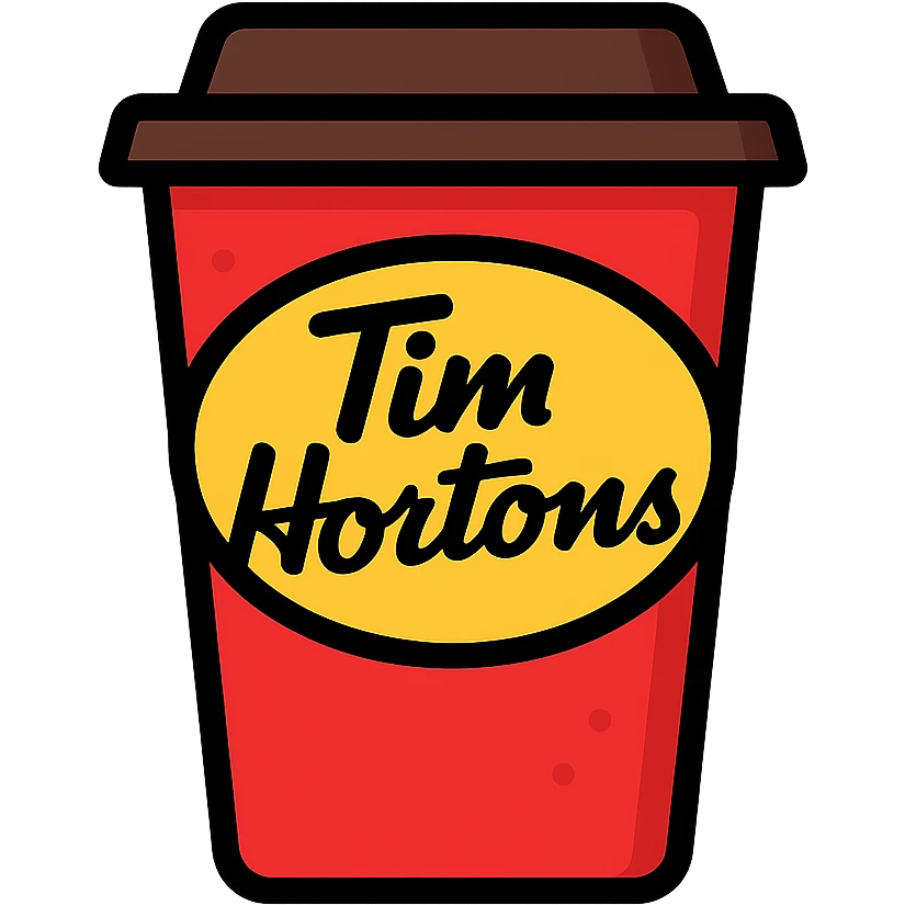 Tim Hortons coffee cup emoji