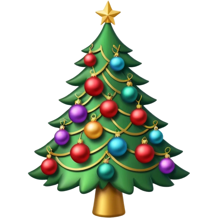 christmas tree emoji