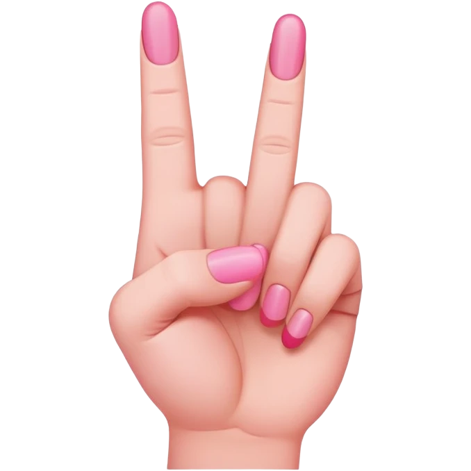 pink middle finger  emoji