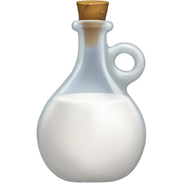 white potion emoji