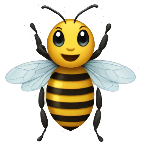 Bees emoji