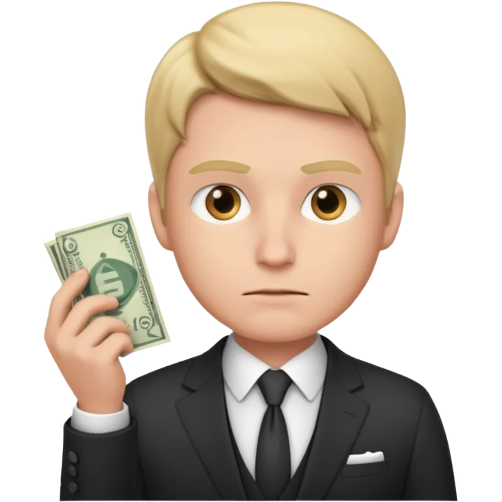 CEO investing money emoji