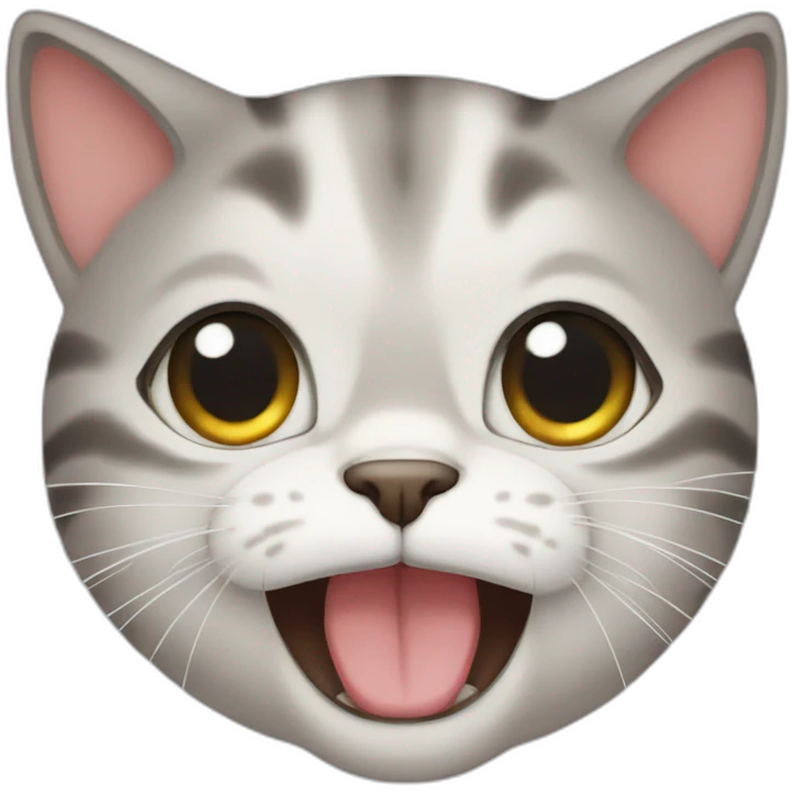 Cat cry emoji