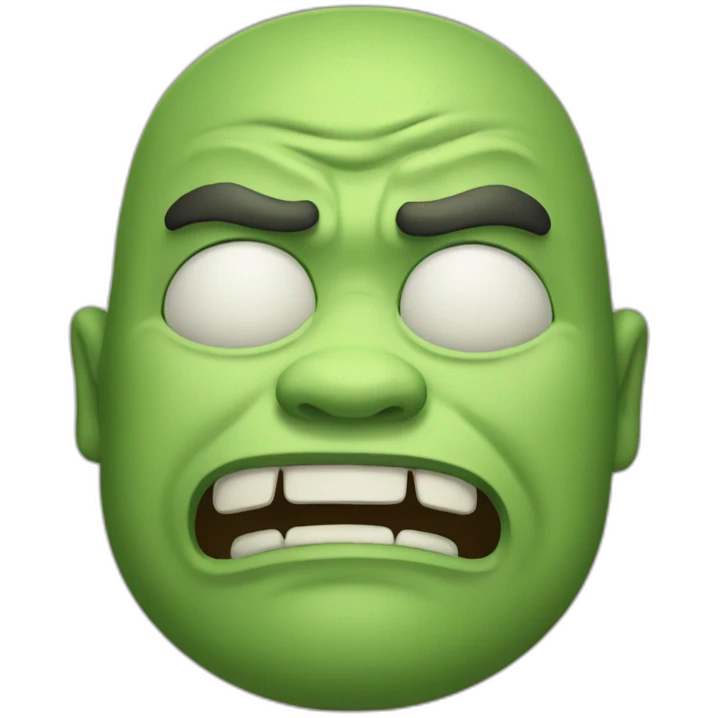 Un ogre qui pleure emoji