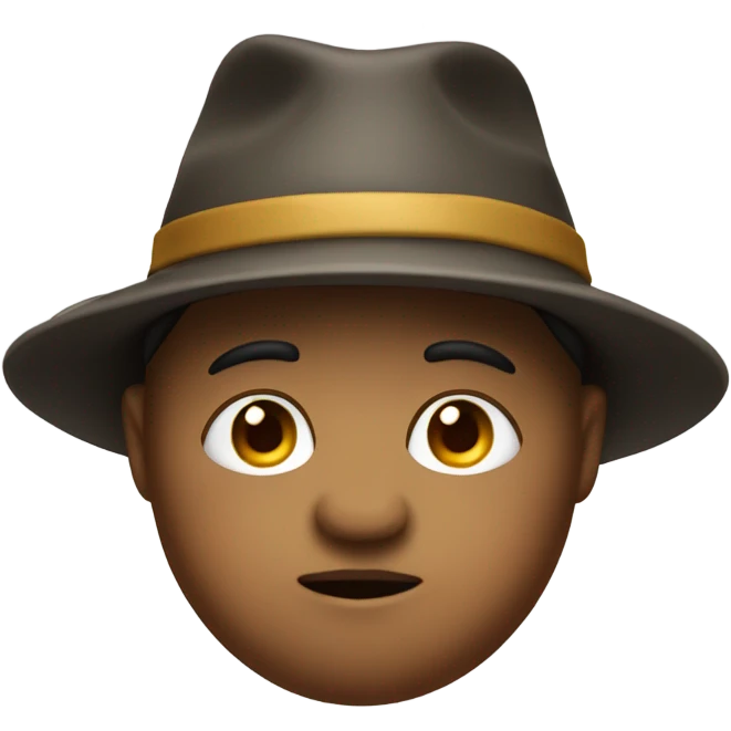 Little short fat man with pointy hat emoji
