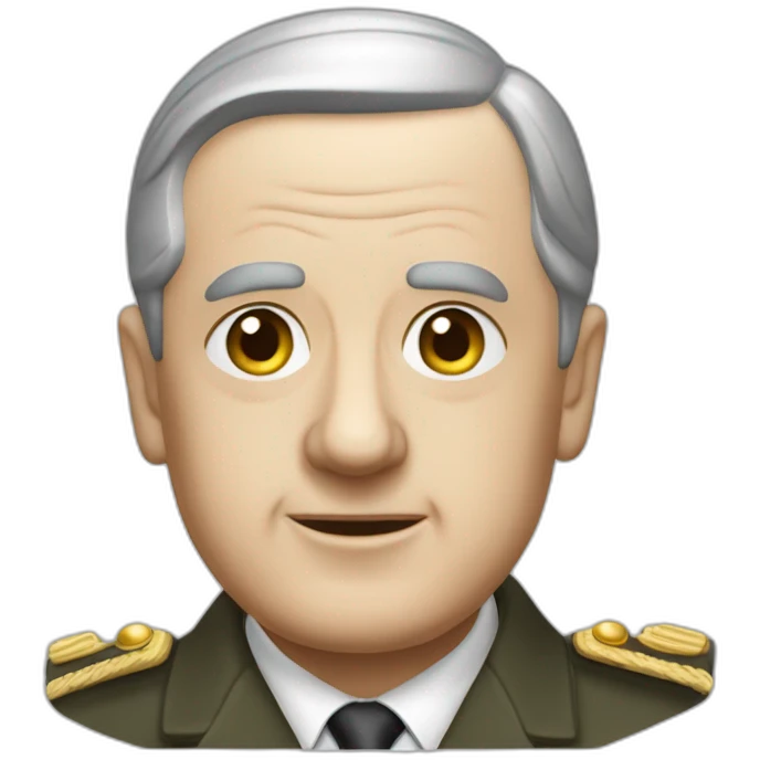 charles de gaulle applaudissant emoji