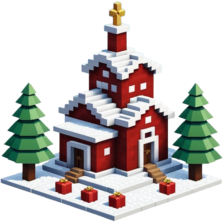 Minecraft Xmas emoji