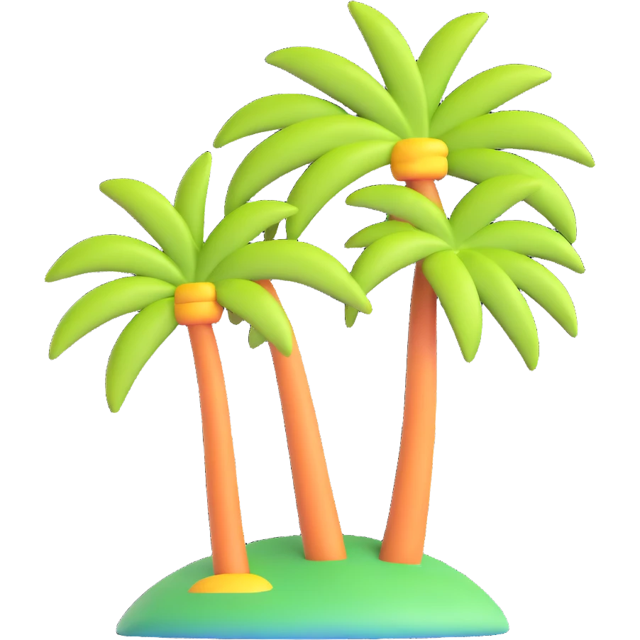  palm tree emoji