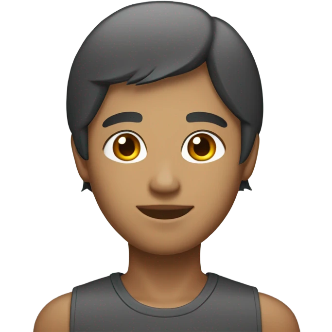 Short bob haircut emoji