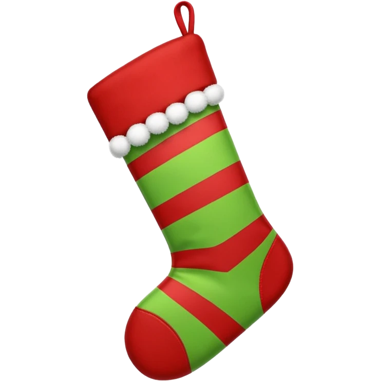 green red christmas stocking patterns emoji