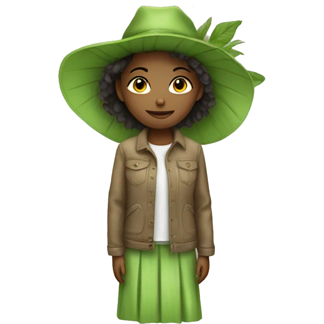 eco woman clothes emoji