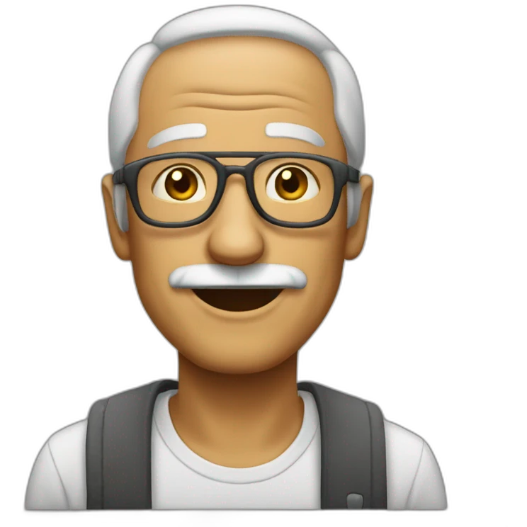 cool old dude emoji