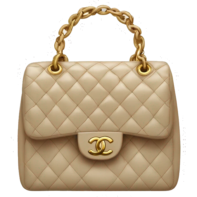 Chanel bag emoji