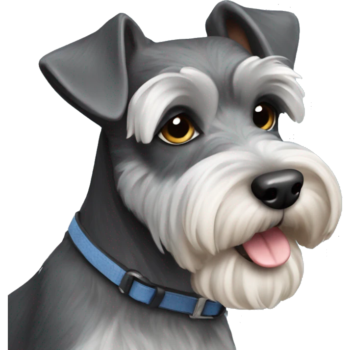 miniature schnauzer emoji