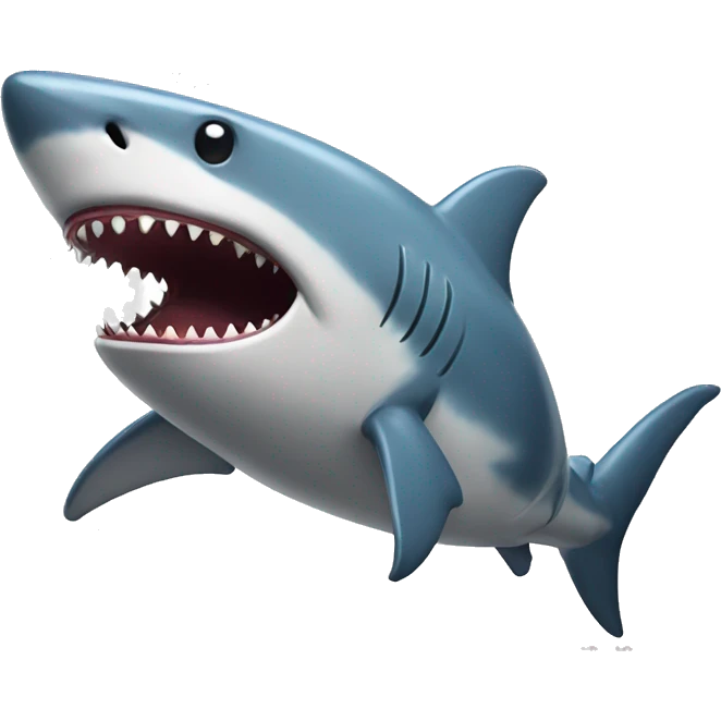 Dancing Shark anima emoji