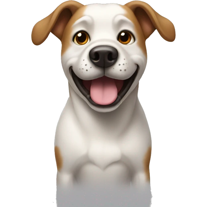 dog happy emoji