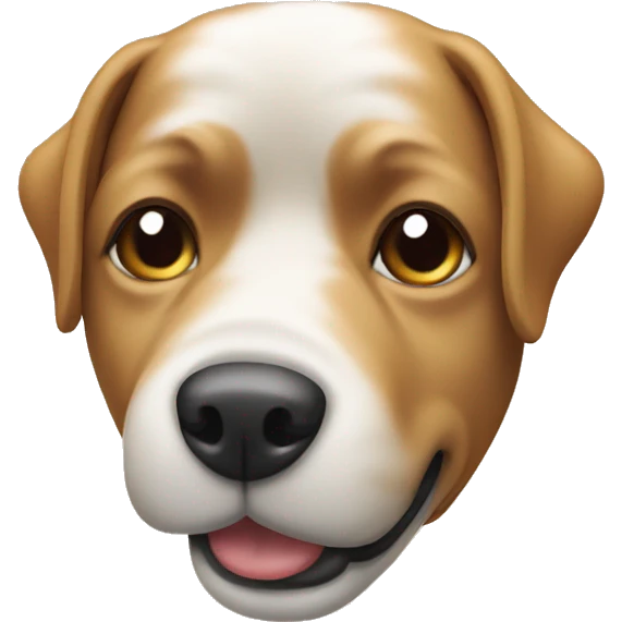 dog shape mobile phone emoji
