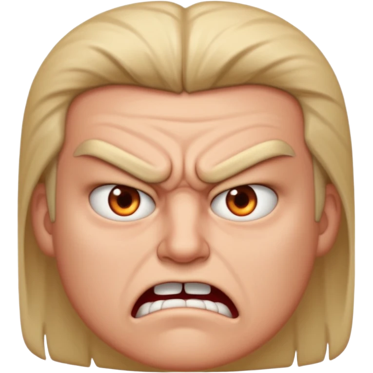 un personage qui rage devant un jeux video emoji