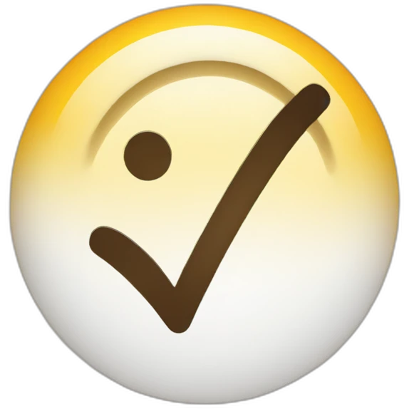checkmark emoji