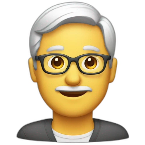 man-teacher-techie-computer emoji