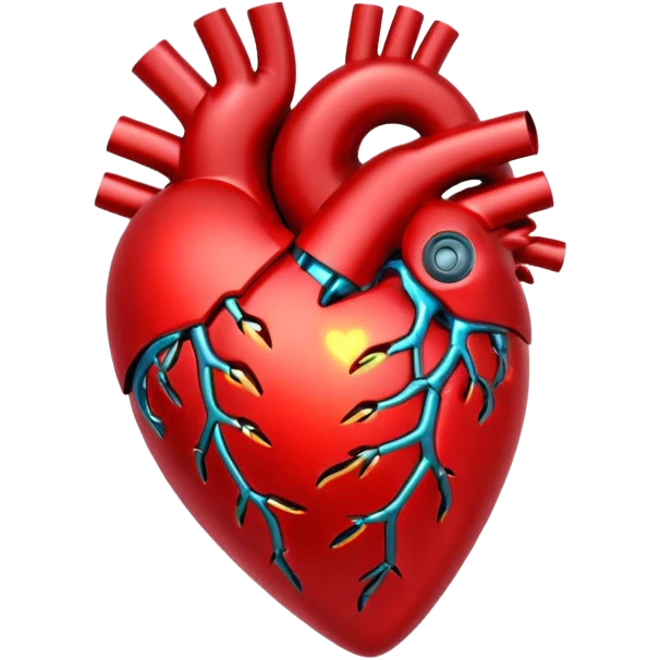 cyber heart emoji