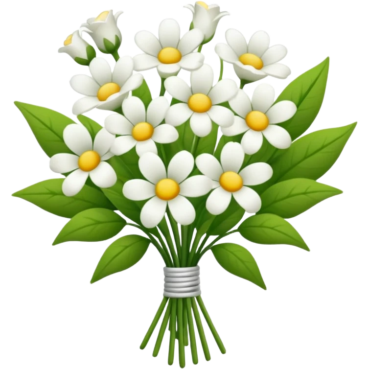 fiorie bianco  emoji