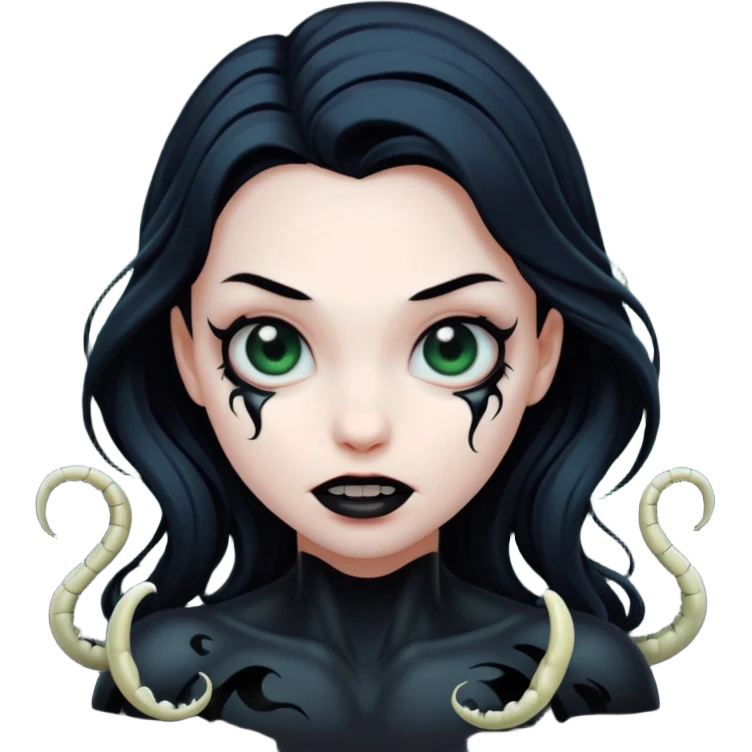 Girl venom emoji