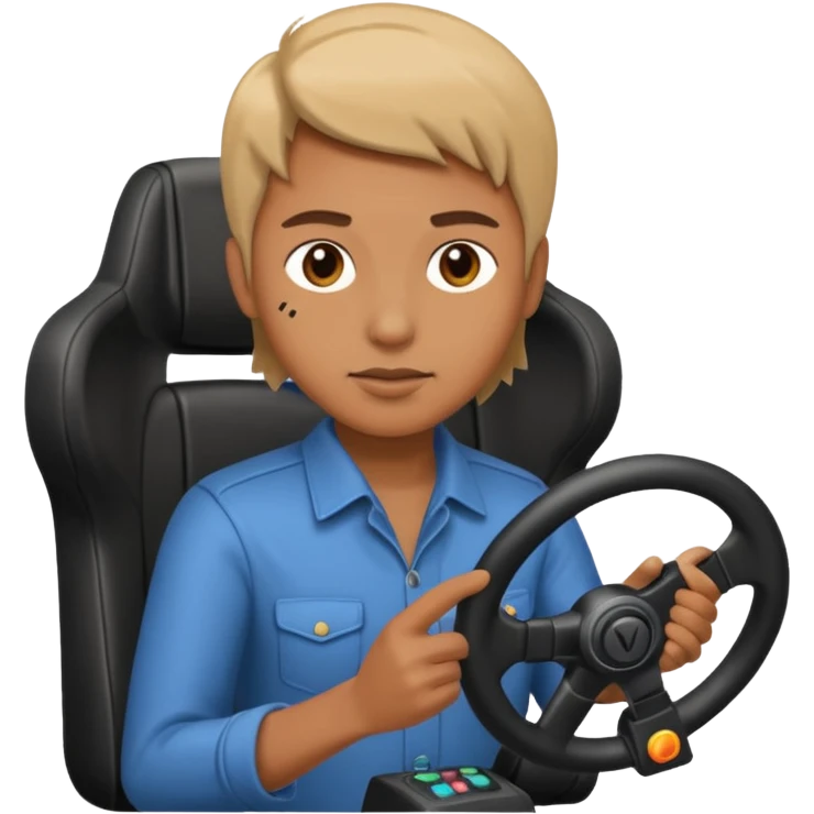 Ride Operator at Controls emoji