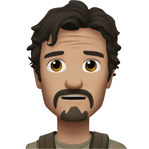 Pedro Pascal in last of us  emoji
