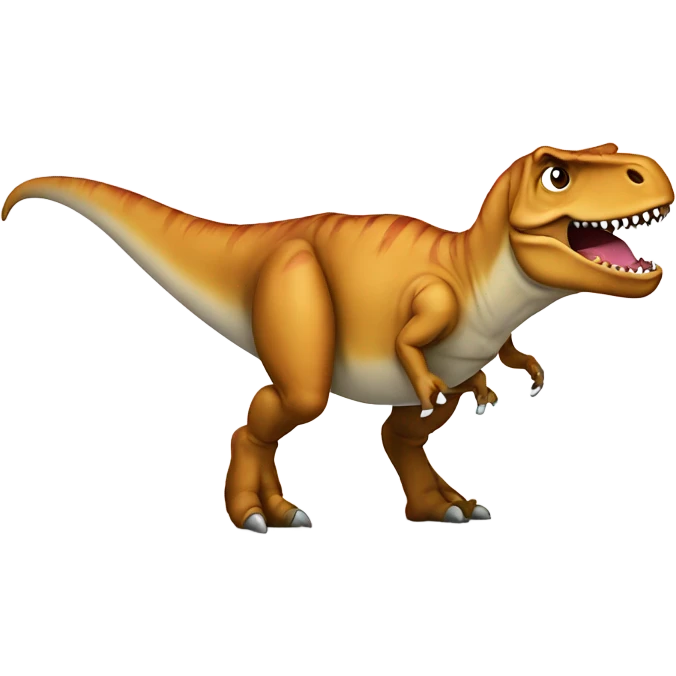 T-Rex with a diaper emoji