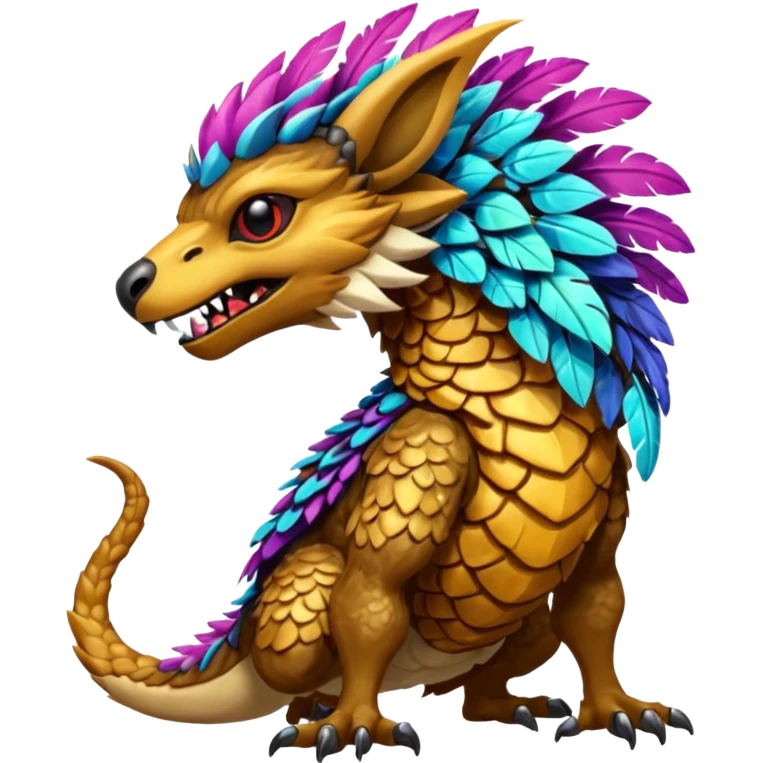 Vernid-Protogen-Grem2-Wickerbeast-Bagbean-animal-fusion-hybrid-creature emoji