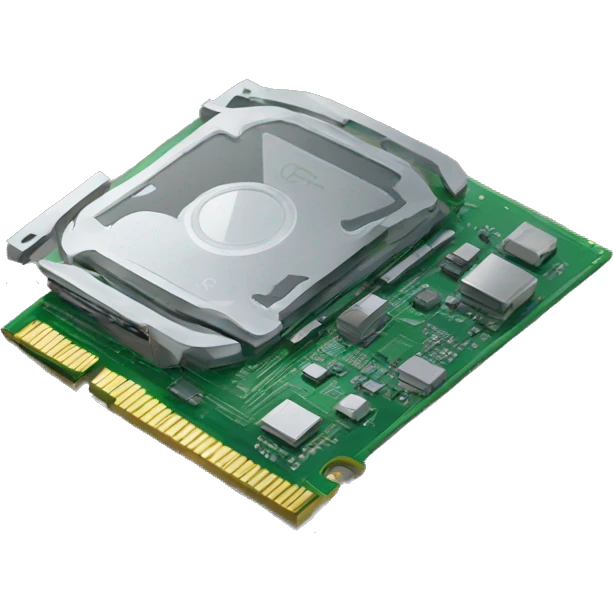 gpu on coin emoji