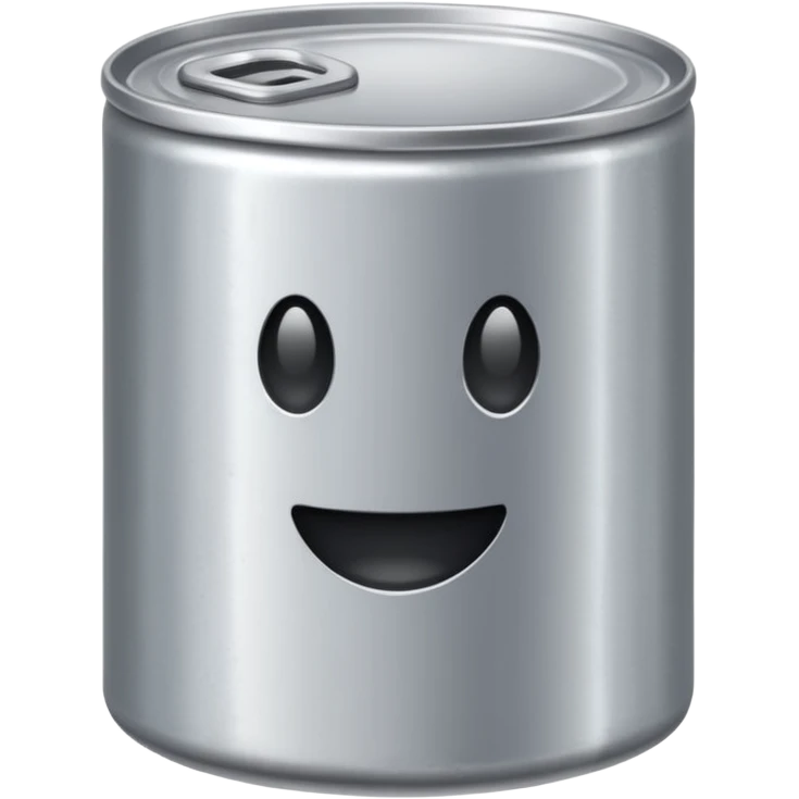 boite de conserve en metal emoji