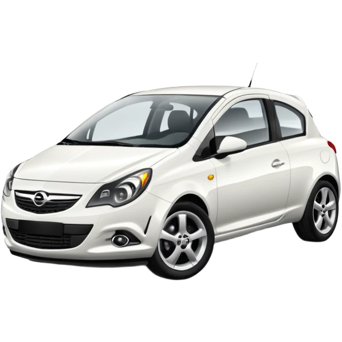 Opel Corsa weiß emoji
