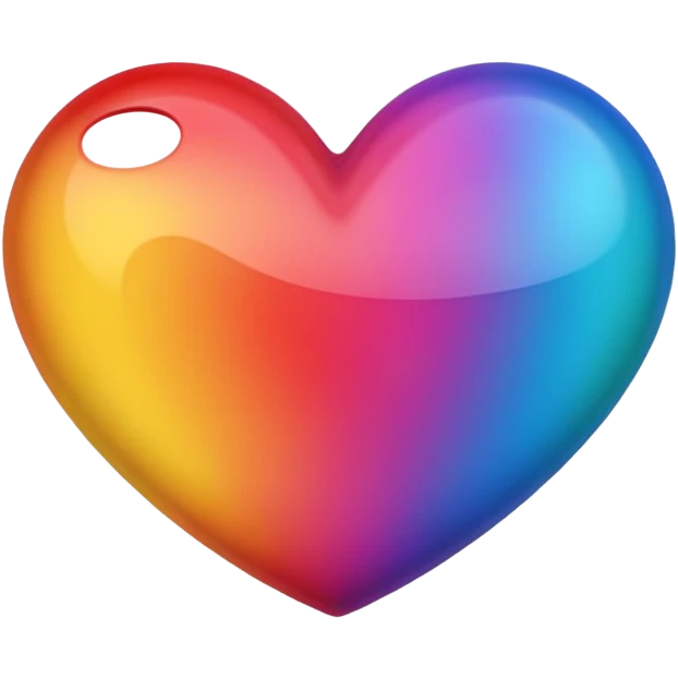 multicolor heart emoji