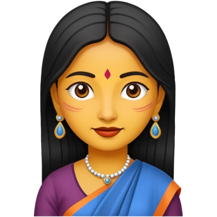 India woman emoji