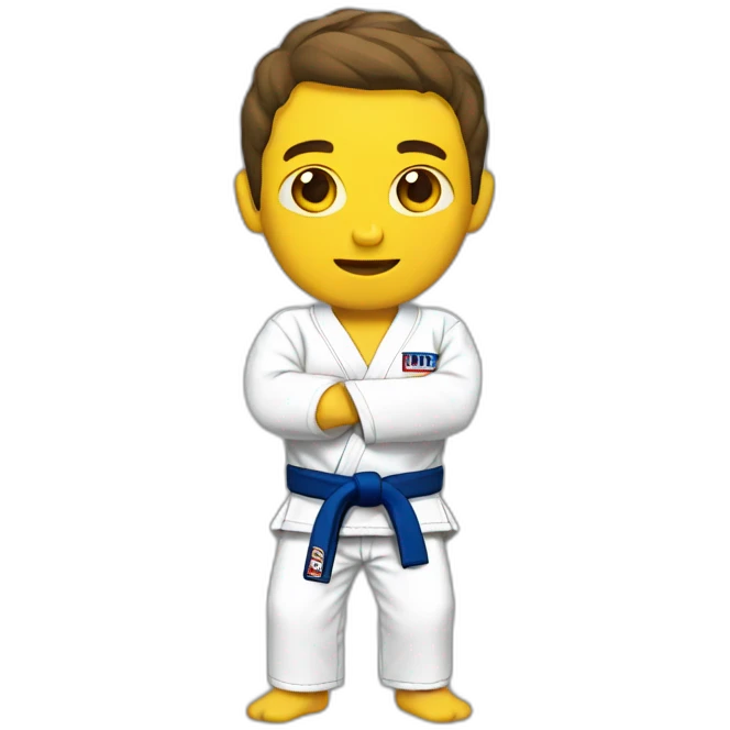 brazilian jiu jitsu emoji