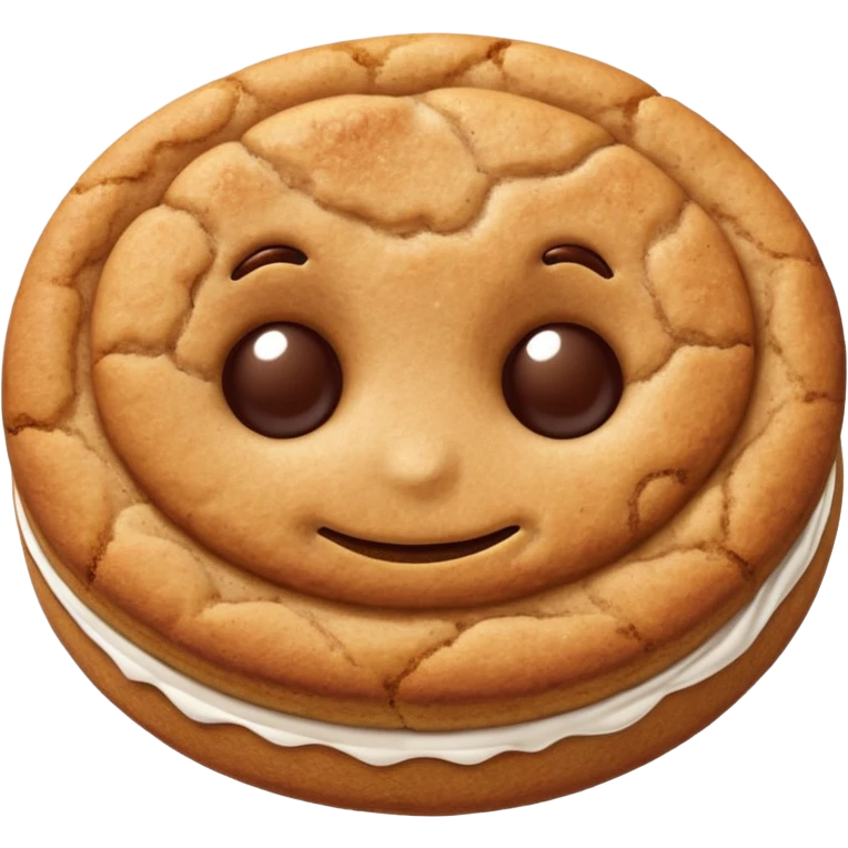 Snickerdoodle cookie emoji