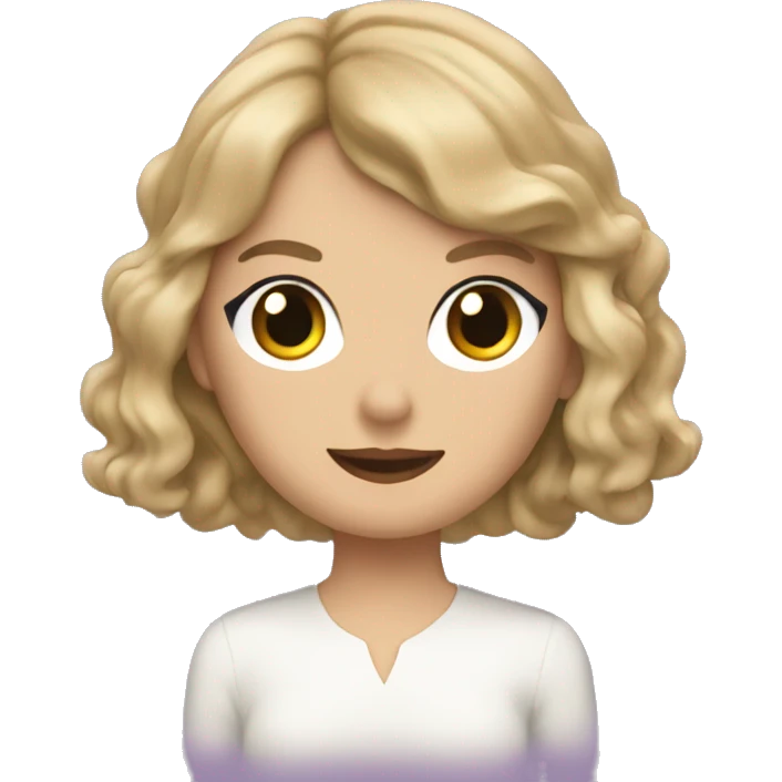 A taylor swift evermore themed emoji emoji