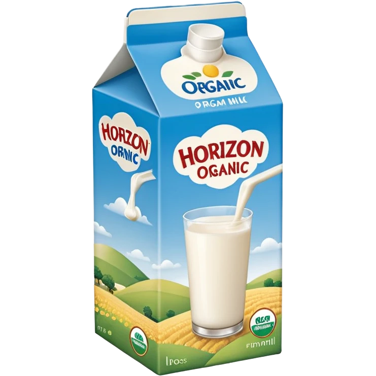 Horizon organic whole milk emoji