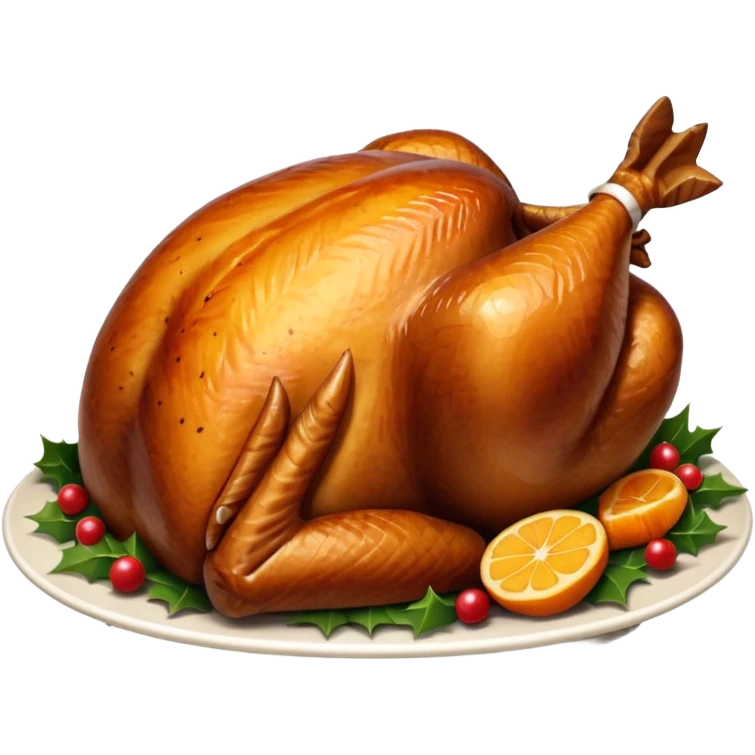 dinde de noël emoji