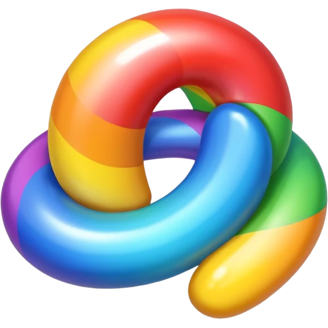 Rainbow item emoji