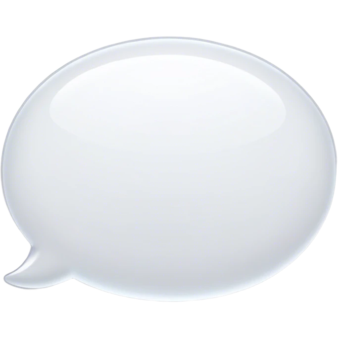 message bubble emoji