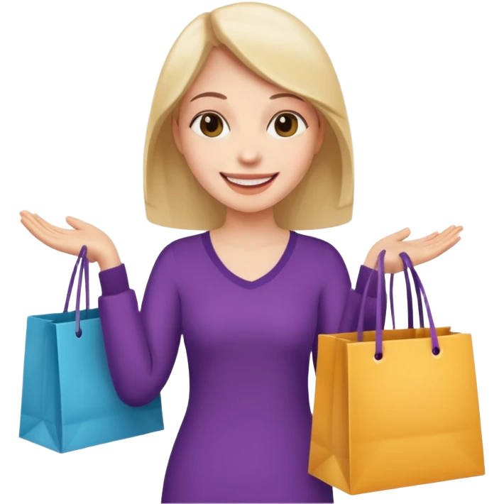 Shopping emoji