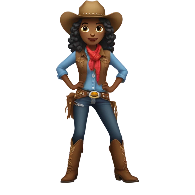 Cowgirl emoji