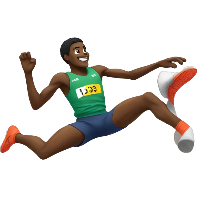 High jump  emoji