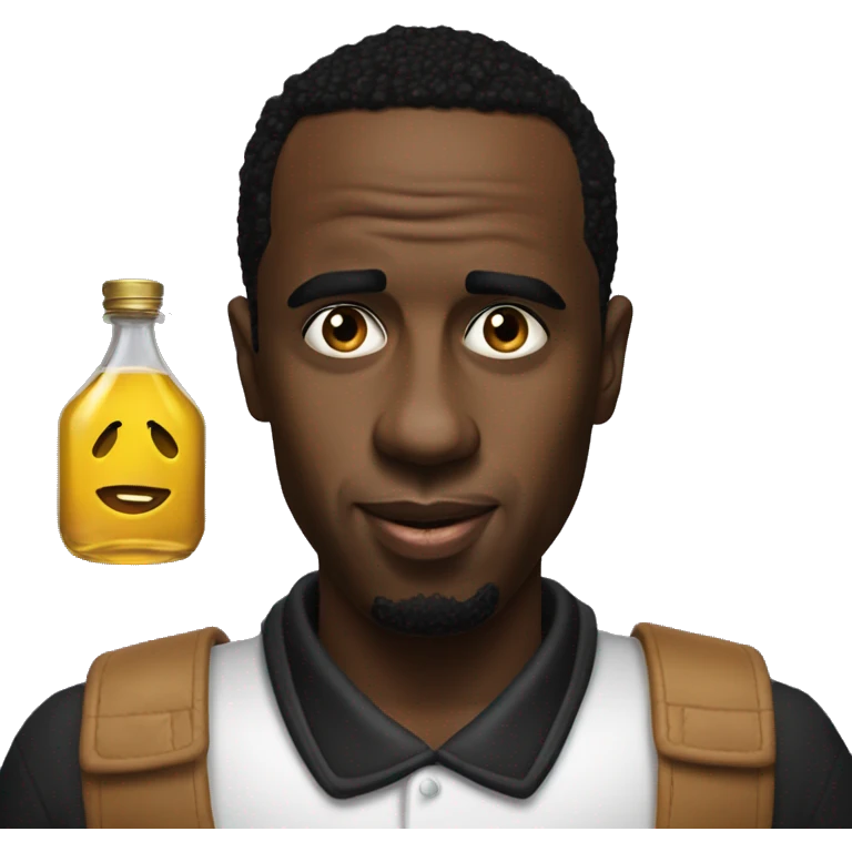 P diddy with oil emoji
