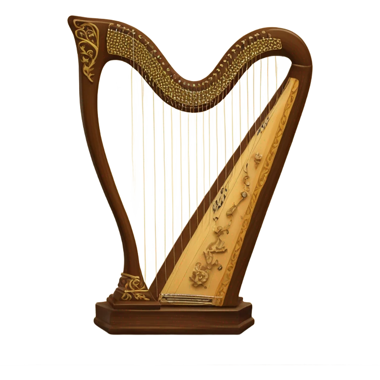 Harp emoji